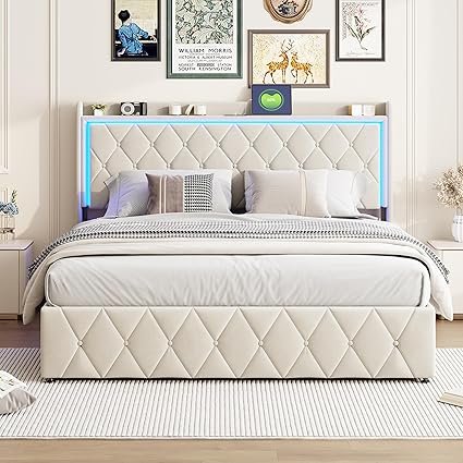 Avis LONELYO Lit Coffre 140x190 cm